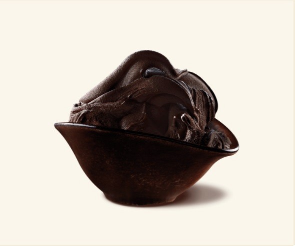 čokoladni sladoled iz temne čokolade
