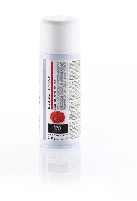 rdeč glazirni sprej