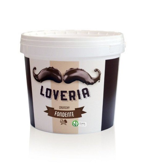 loveria crunchy fondente embalaža
