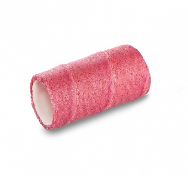 roza rolice iz vaflja z notranjostjo iz bele čokolade