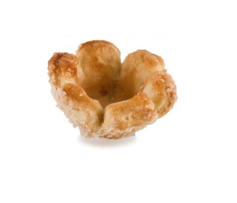 rožice iz listnatega testa