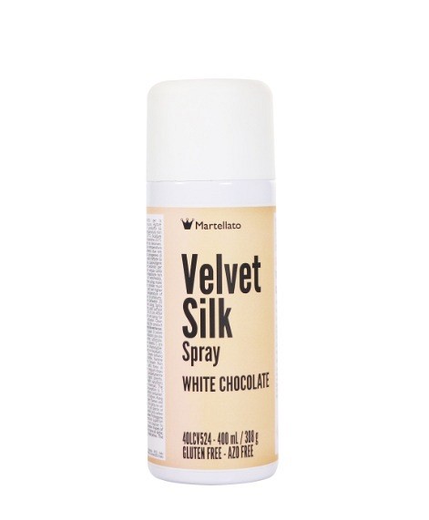 velvet silk sprej bela čokolada